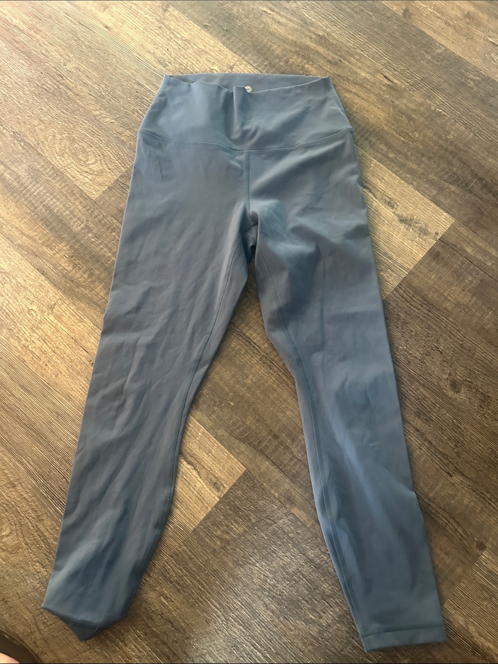 90 Degree By Reflex Slate Blue Athletic Leggings